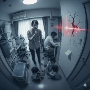 狭い家での子育て