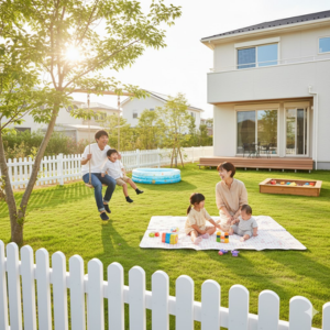 狭い家での子育て