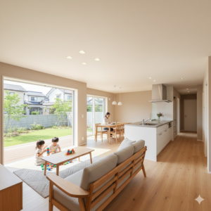 55坪の土地に建てる家