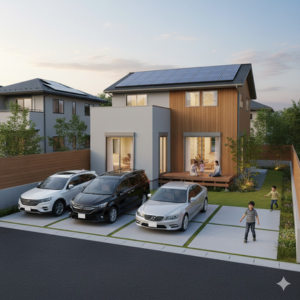 55坪の土地に建てる家