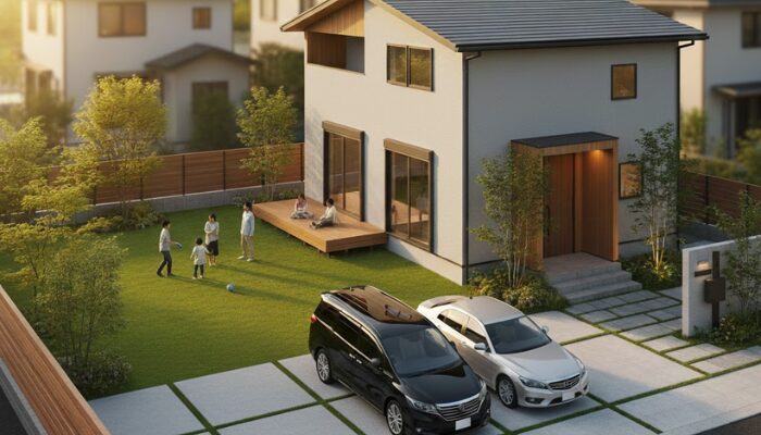 55坪の土地に建てる家