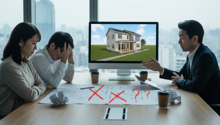 注文住宅 打ち合わせ イライラ