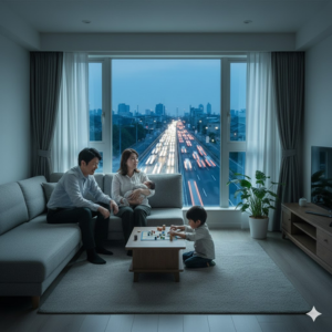 道路沿いの家 後悔