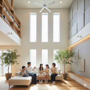 吹き抜け リビング 後悔