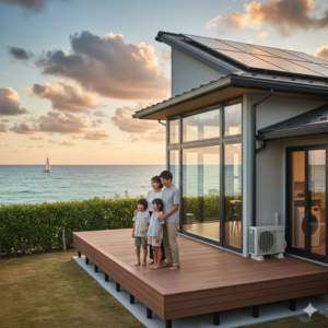 海の近くの家 後悔