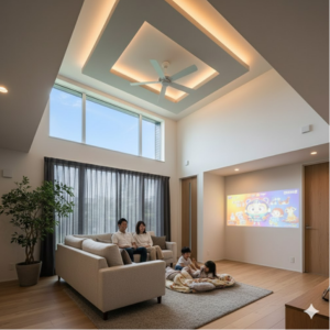 リビング広すぎ　後悔