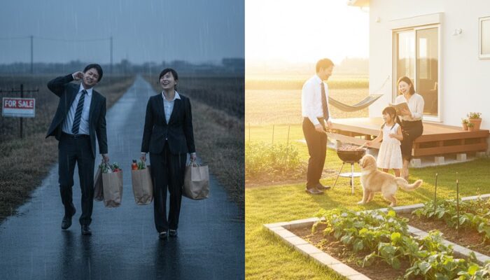駅から遠い家 後悔