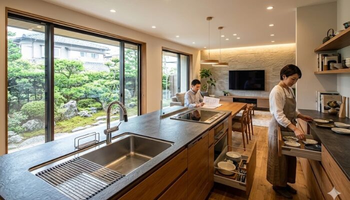 アイランドキッチン 後悔