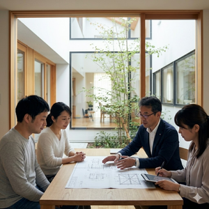 中庭のある家 後悔 